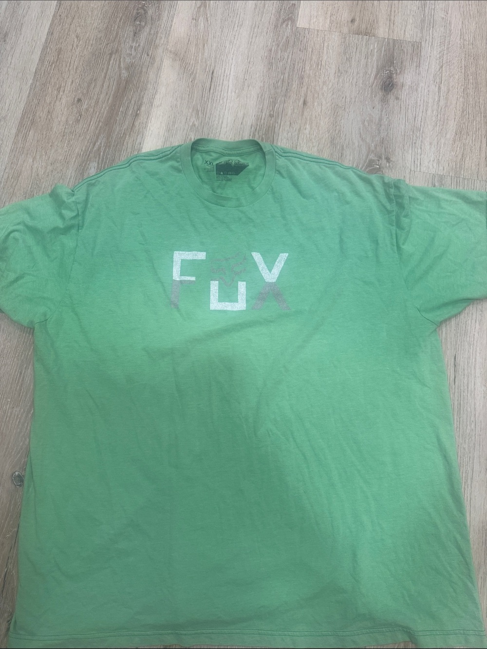 Fox Green Short-Sleeve Logo Tee